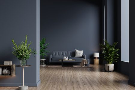 interior-living-room-with-sofa-empty-dark-blue-wall-3d-rendering (1)